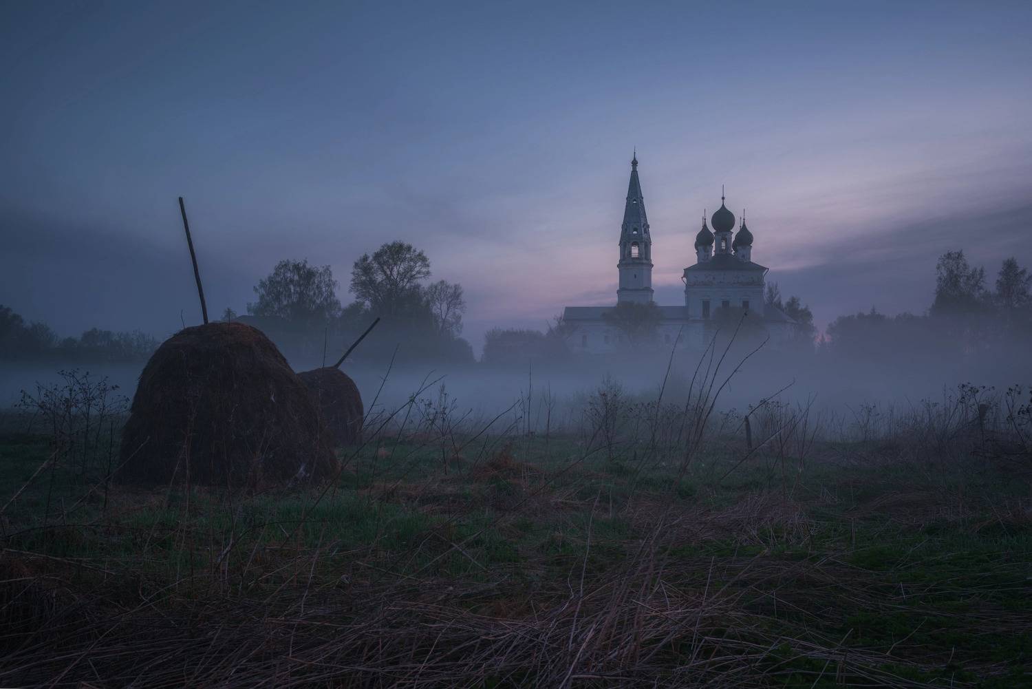 Перед рассветом. Автор: Левыкин Виталий осенево, весна, пейзаж, Левыкин Виталий