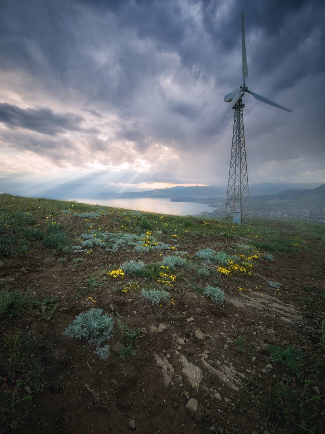 Ветряк. Автор: Алексей ветряк, крым, меганом, Алексей