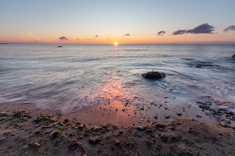 балтика вечер закат нарвский залив июнь Июньский вечер на Балтикеphoto preview