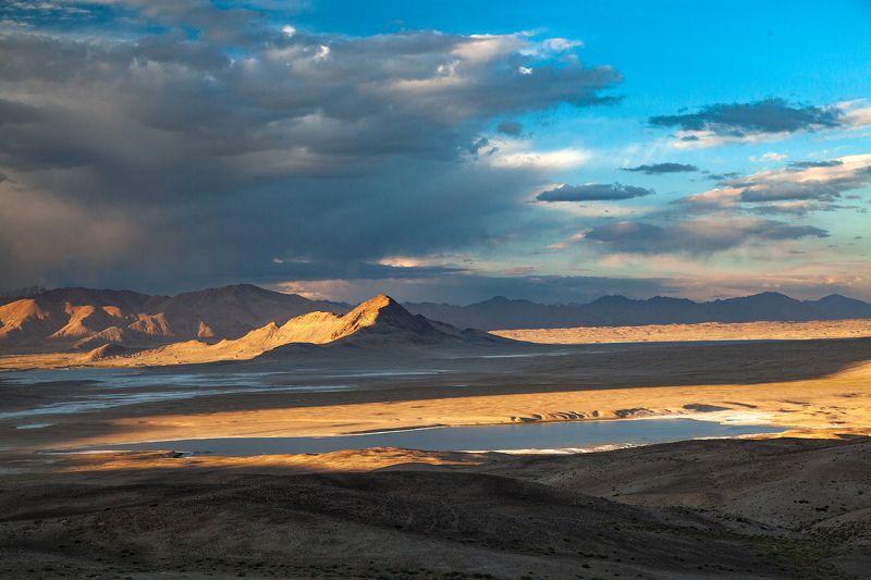 высокорье, горы, пустаня, высокорное озеро, таджикистан photo preview