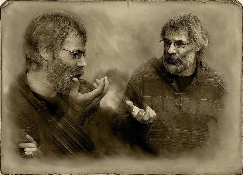 портрет, беседа, философ, дмитрий ершов философская беседа...photo preview