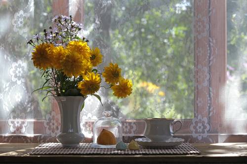 Чаепитие за городом..