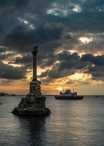 Закат в Севастополе