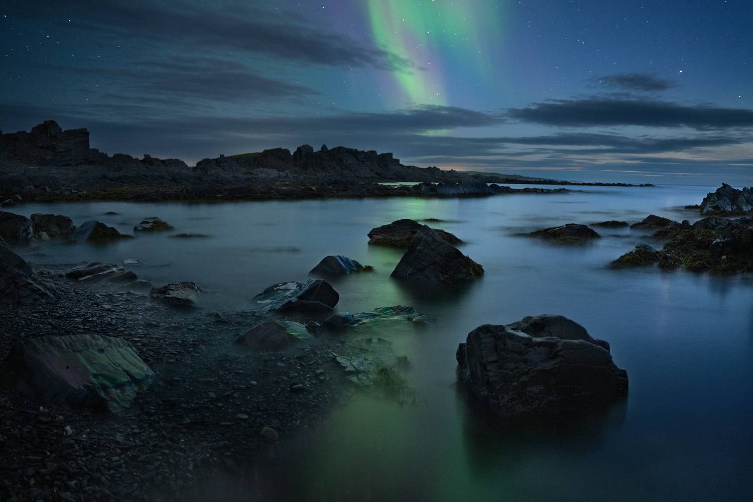 На Рыбачьем. Автор: Нерозя Александр рыбачий, кольский, сияние, осень, баренцево море, север, северное, мурманск, териберка, Нерозя Александр