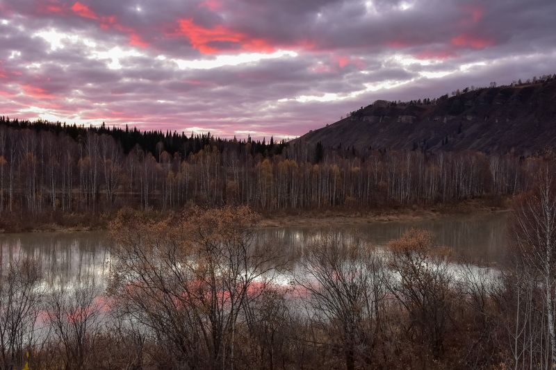Поздняя осень закатphoto preview