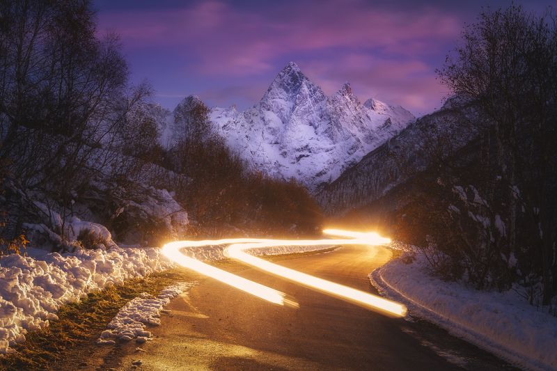 Домбай. Дорога в горыphoto preview