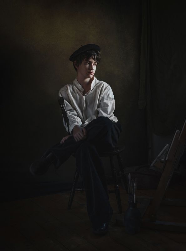 Юный художникphoto preview