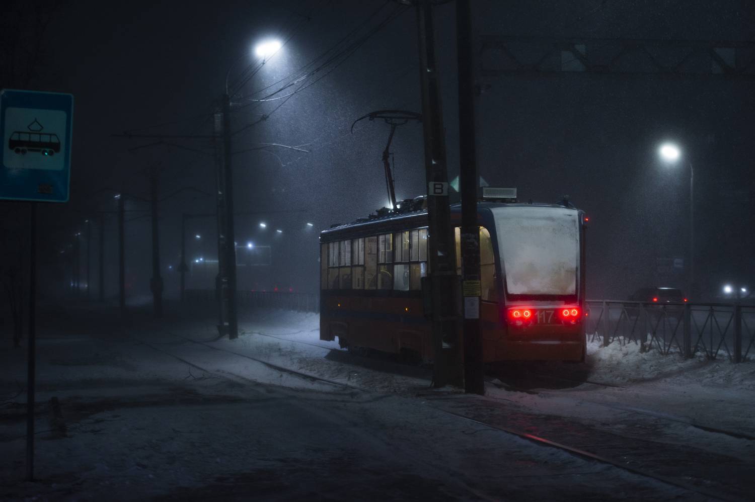 Трамвай. Автор: Бирюков Данил Хабаровск, Трамвай, Бирюков Данил