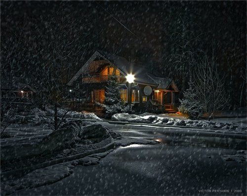 Снежная ночь