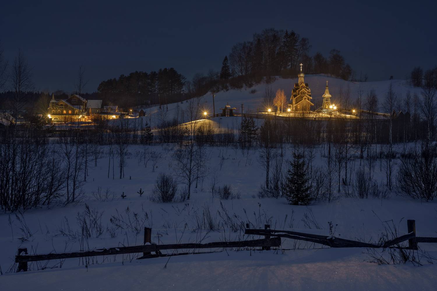 Жар и холод. Автор: Олег Зверев берёзовый рядок, селигер, тверская область, Олег Зверев