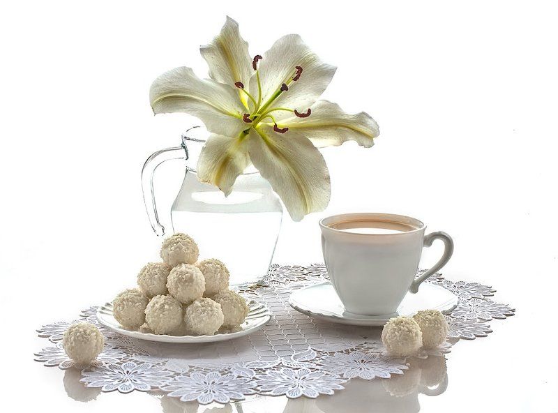 Кофе с молокомphoto preview