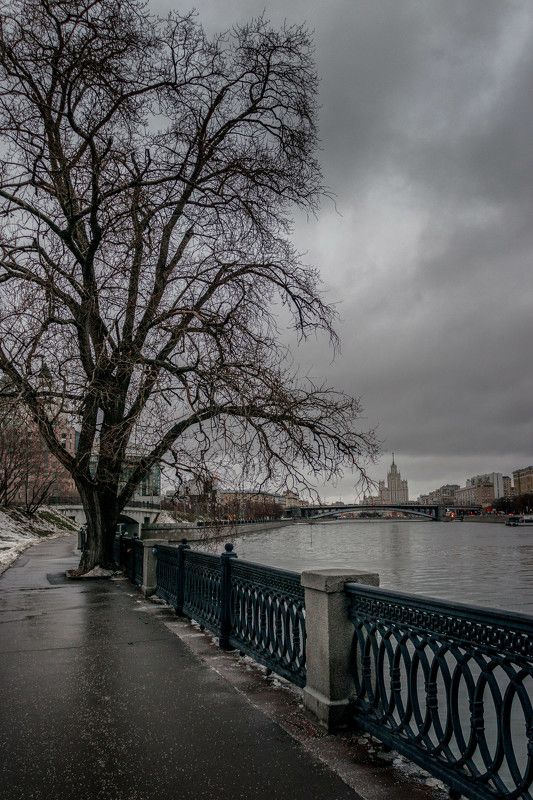 Хмурое московское утро....photo preview