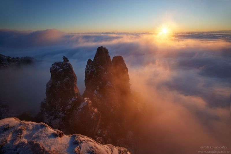 пейзажемагьё, пейзаж-как-виденье На планете облачных морейphoto preview