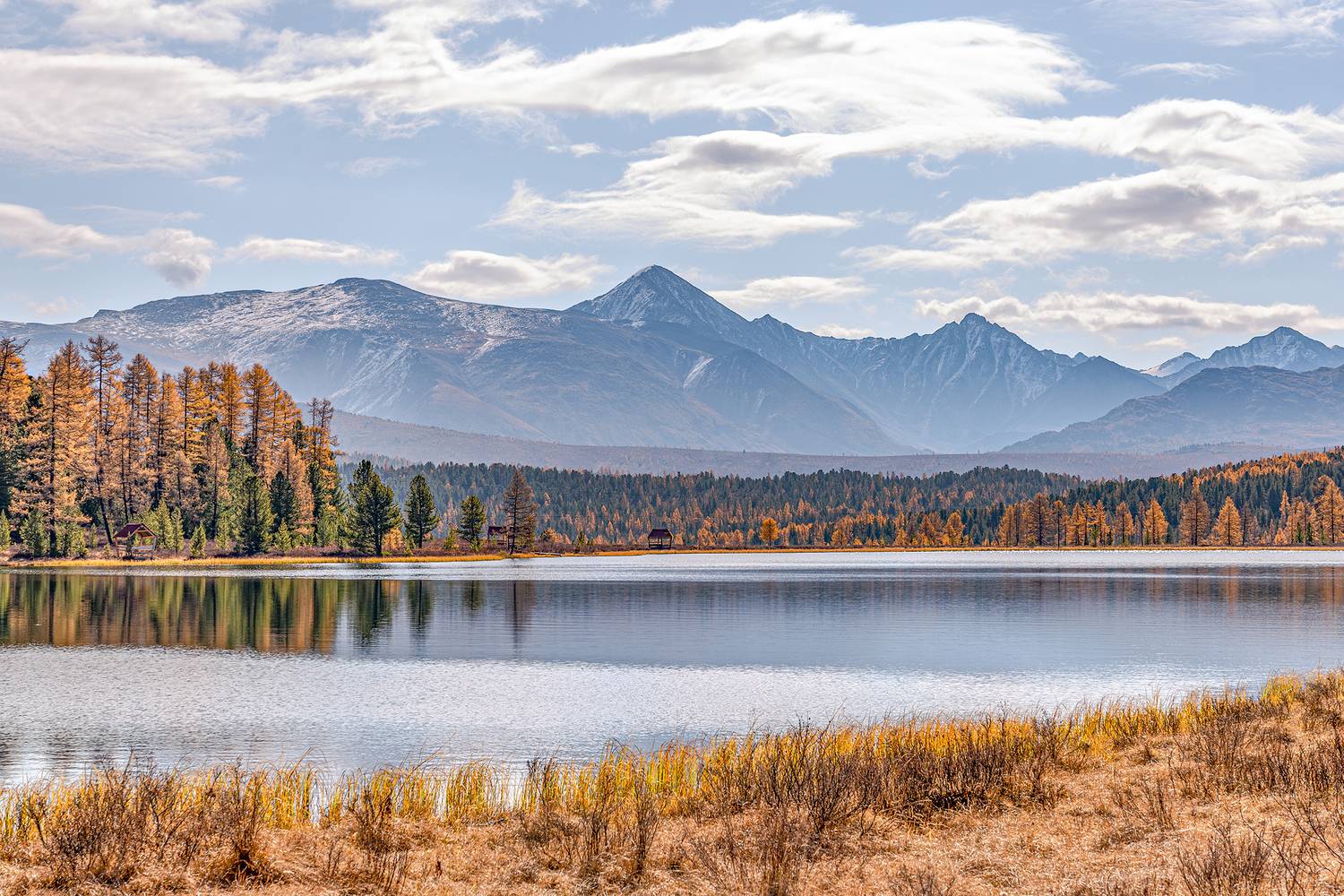 Осеннее Киделю. Автор: Татаркин Вячеслав озеро киделю, осень, горный алтай, Татаркин Вячеслав