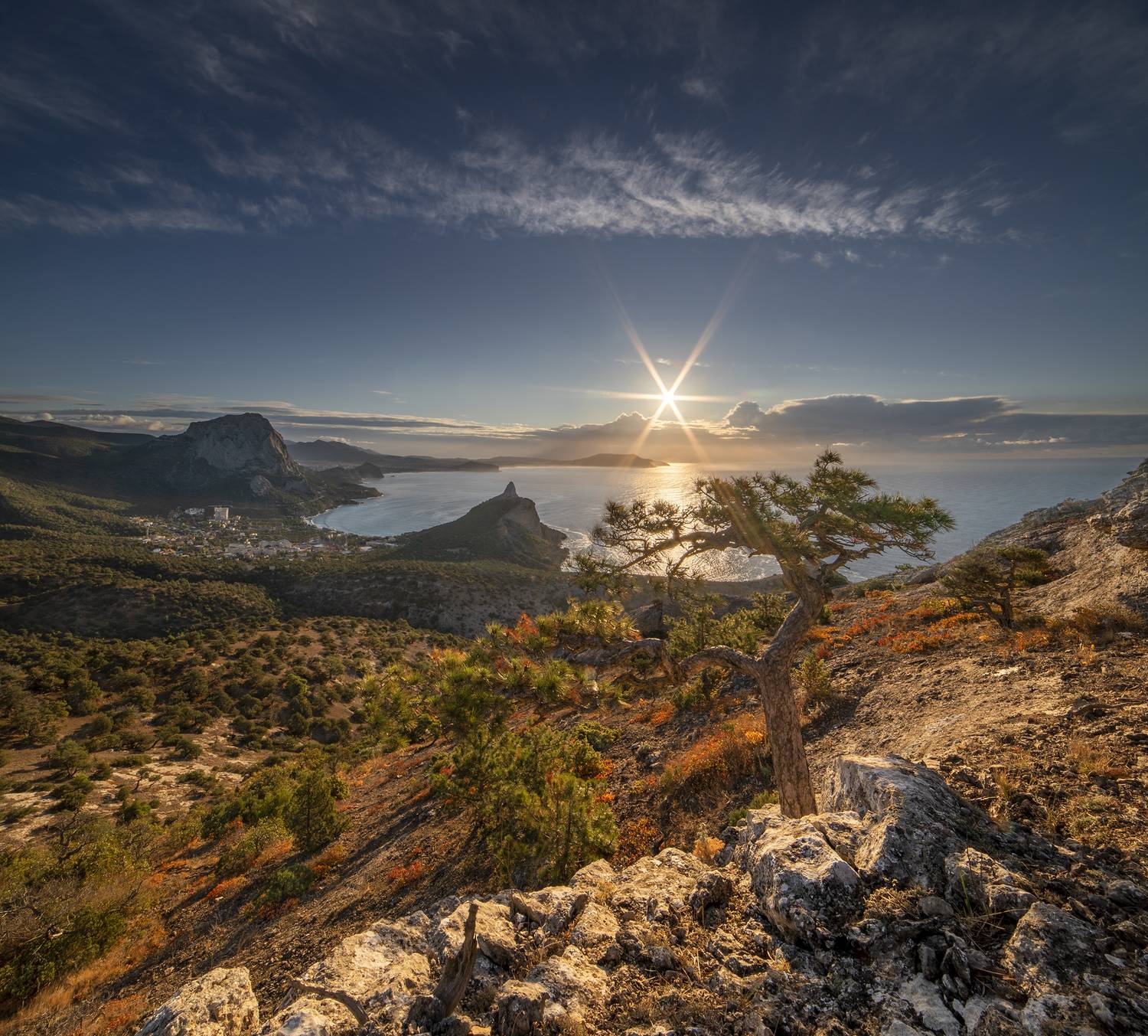 новый свет, коба-кая, капчик, утро, рассвет, черное море, Виктор Зайцев
