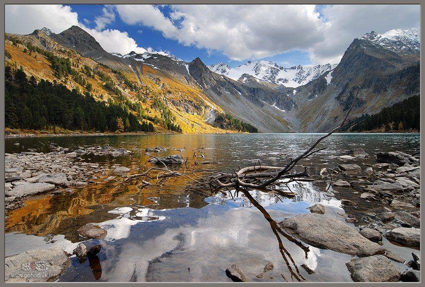 Озеро Верхнемультинское, Горный Алтай. Автор: Походник , Походник