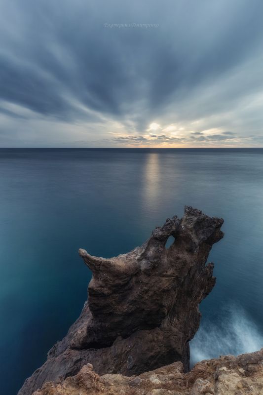 крым, севастополь, фиолент, закат, горы, море, пейзаж Дракон Фиолентаphoto preview