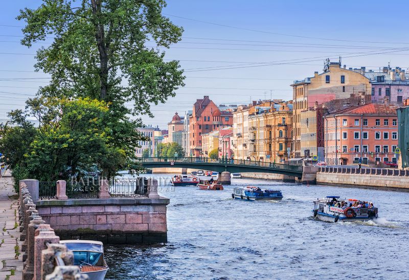 санкт-петербург, фонтанка, красноармейский мост Красноармейский мост через Фонтанкуphoto preview
