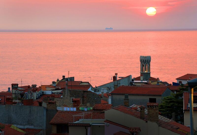 пиран, словения, адриатика, ренессанс, италия, старый город, piran, slovenia, italy Вечер в Пиранеphoto preview