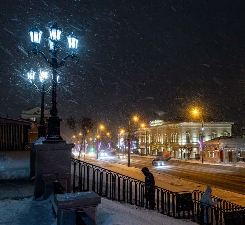 Зимний вечерphoto preview