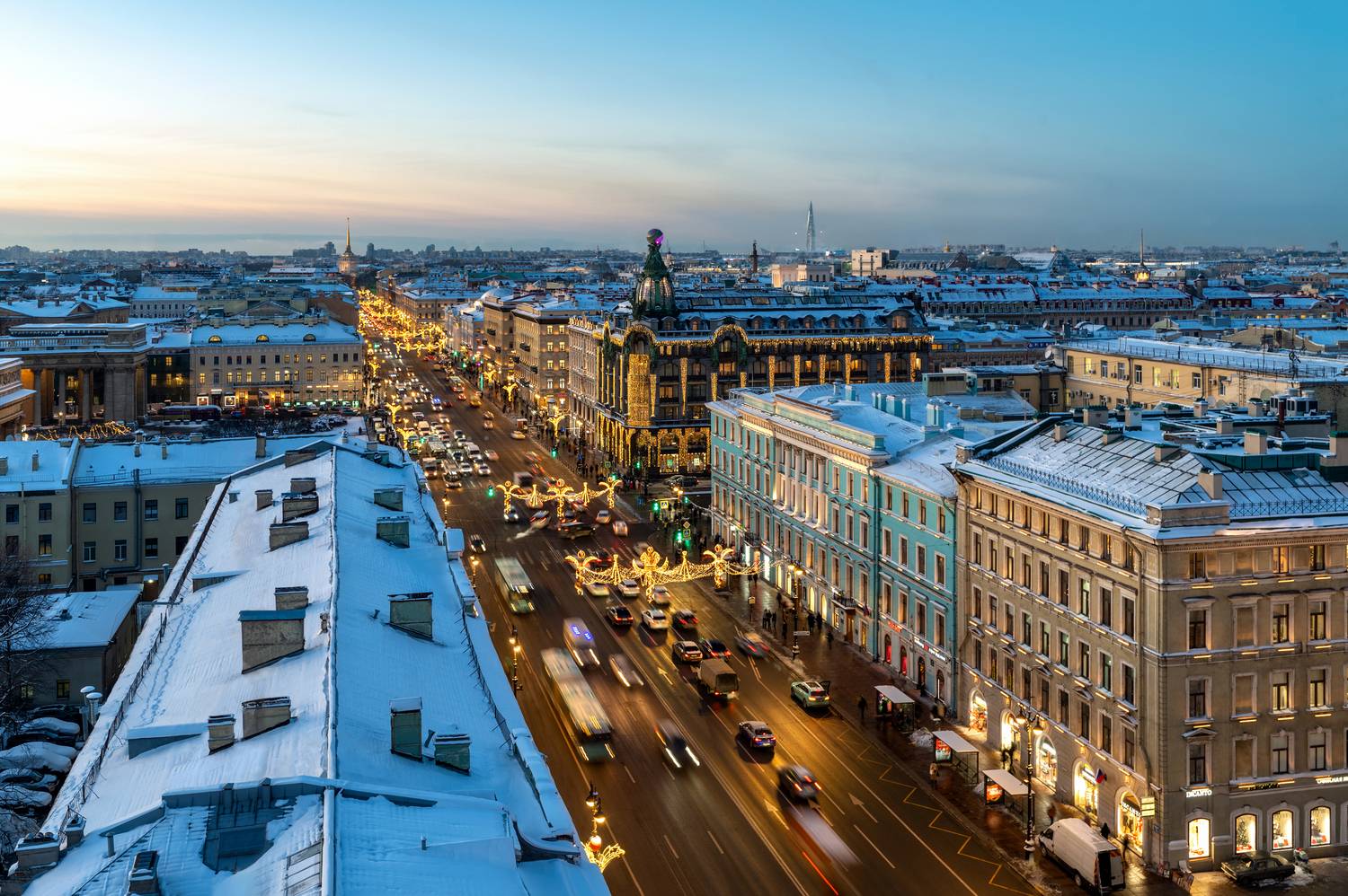 невский проспект, зингер, дом зингера, Сергей Газизов