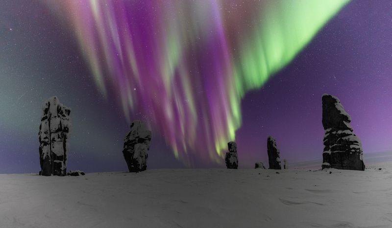 аврора, северное сияние, якутия, улахан-сис Аврораphoto preview