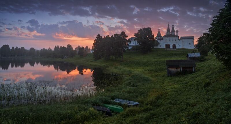 ферапонтово, рассвет, утро, вологодская область, туман Ещё все спятphoto preview