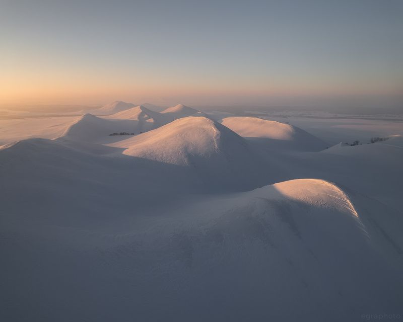 долгие горы, оренбургская область, урал, россия Долгие горы. Первый свет.photo preview