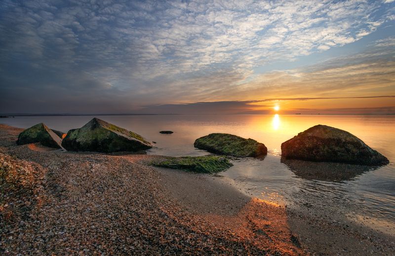 Изгрев над заливаphoto preview