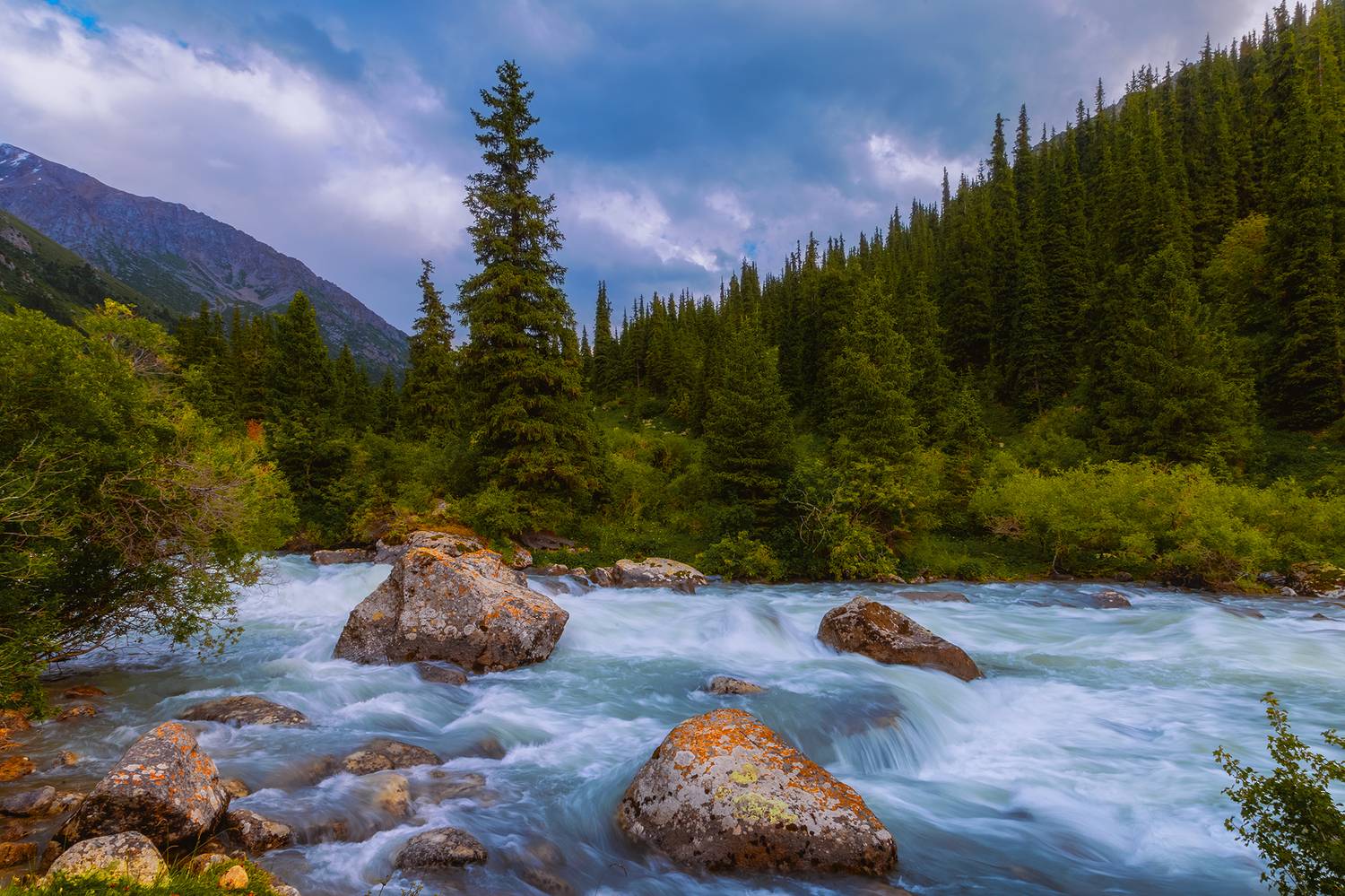 Летний вечер. Автор: Элина Магалимова кыргызстан, тургень, Элина Магалимова