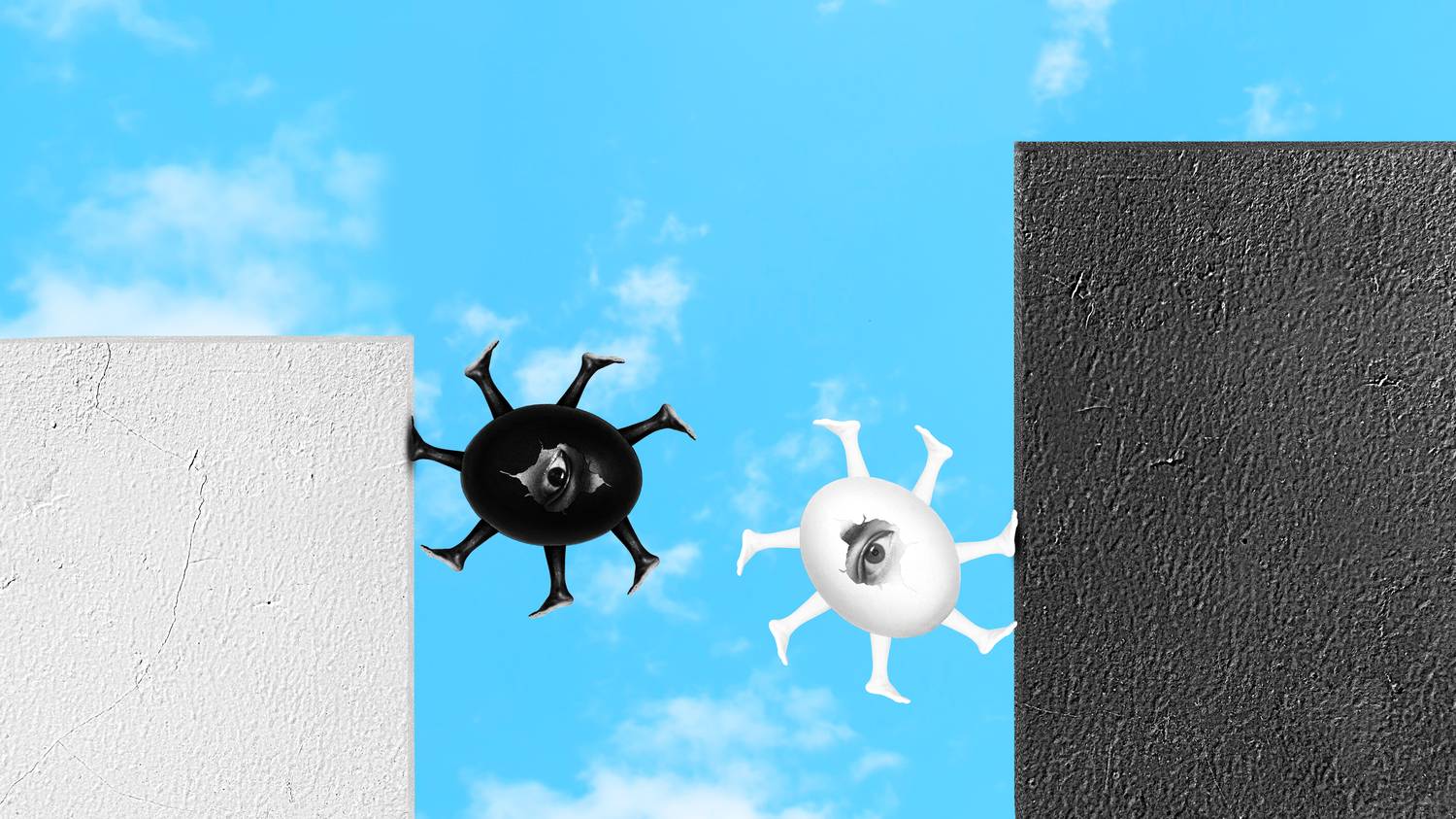 Walking on black and white. Автор: Alex Yungan Harahap , Alex Yungan Harahap