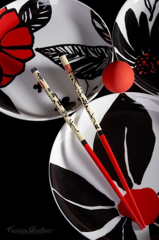 натюрморт, красное, чёрное, vensk Красное и чёрное 2photo preview