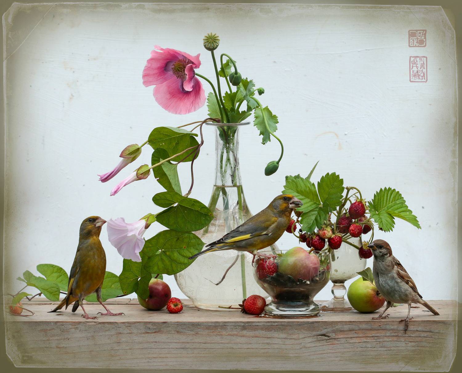 Натюрморт с маком. Автор: Хромушин Олег , Хромушин Олег