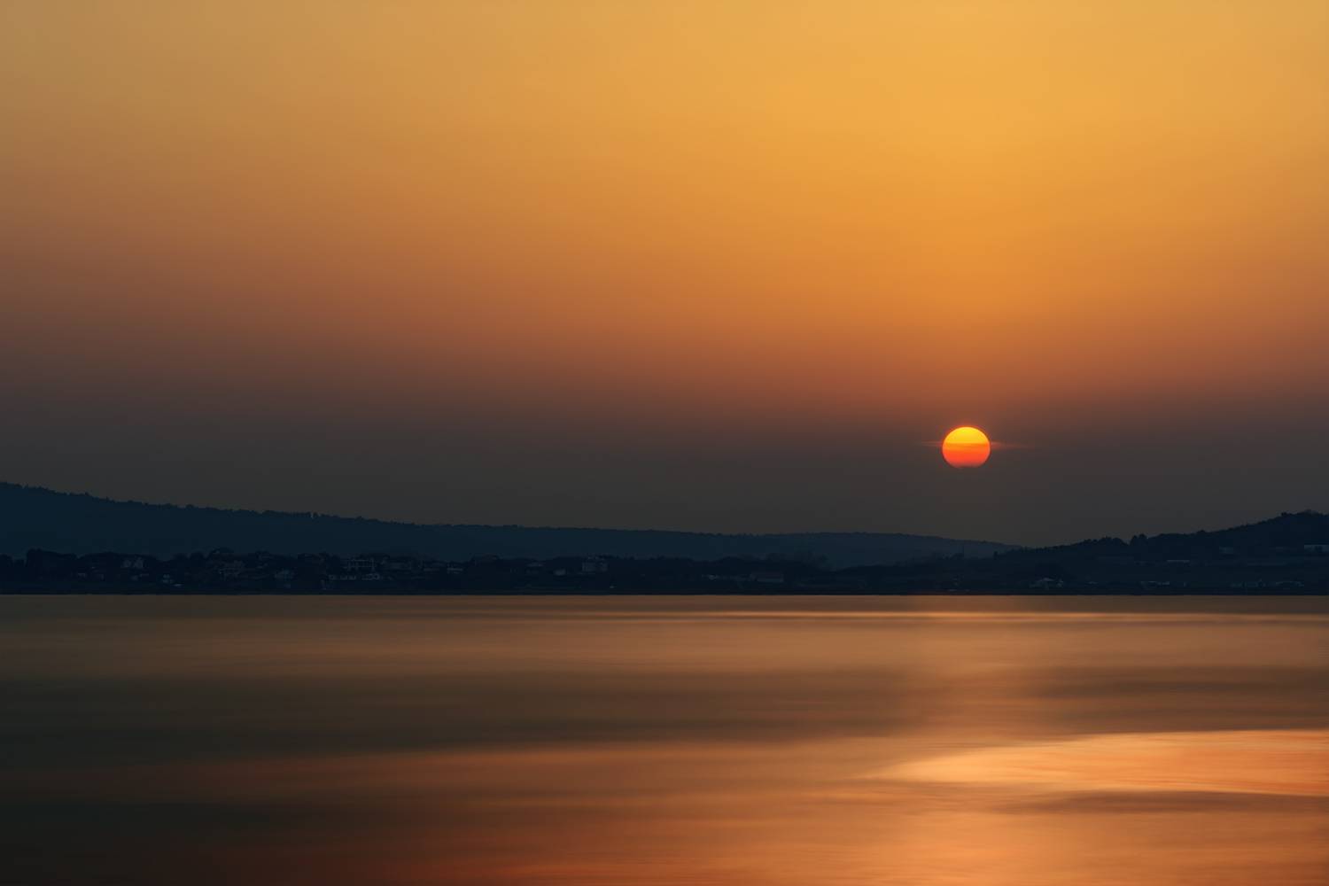 черное море, закат, Вера Ра