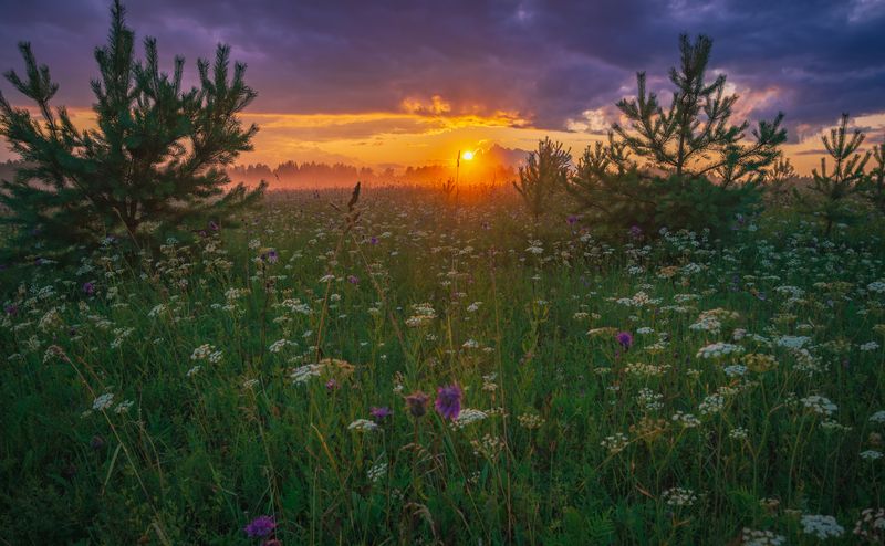 Закат после дождяphoto preview