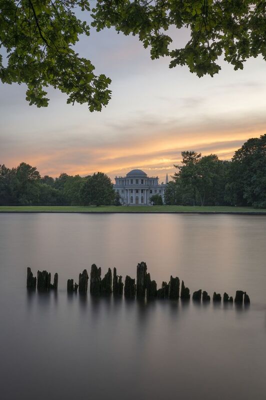 Вечер с видом на Елагин дворецphoto preview