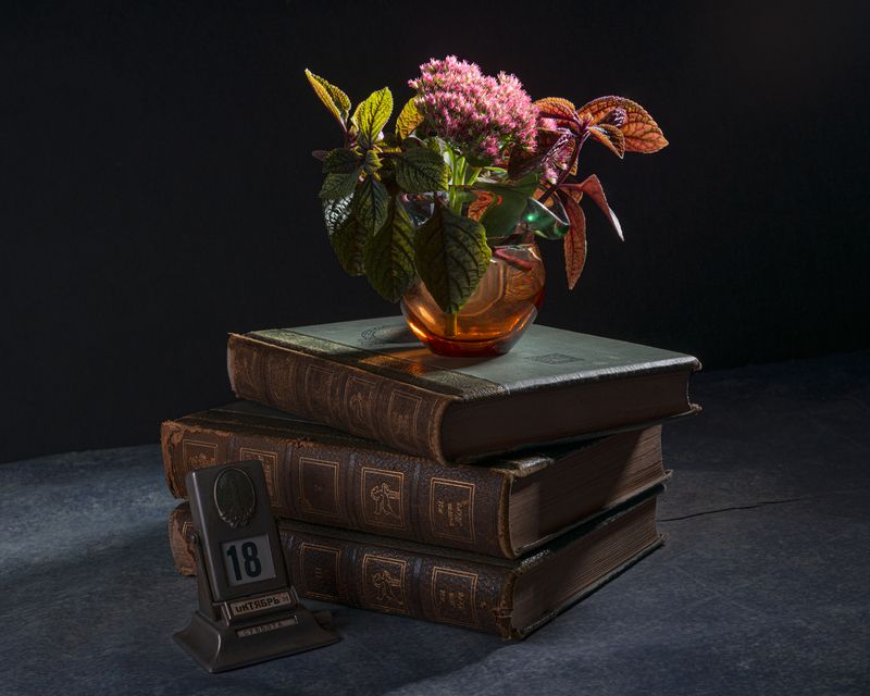 Этюд с цветами в вазеphoto preview