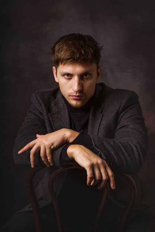 мужчина, портрет, студия photo preview