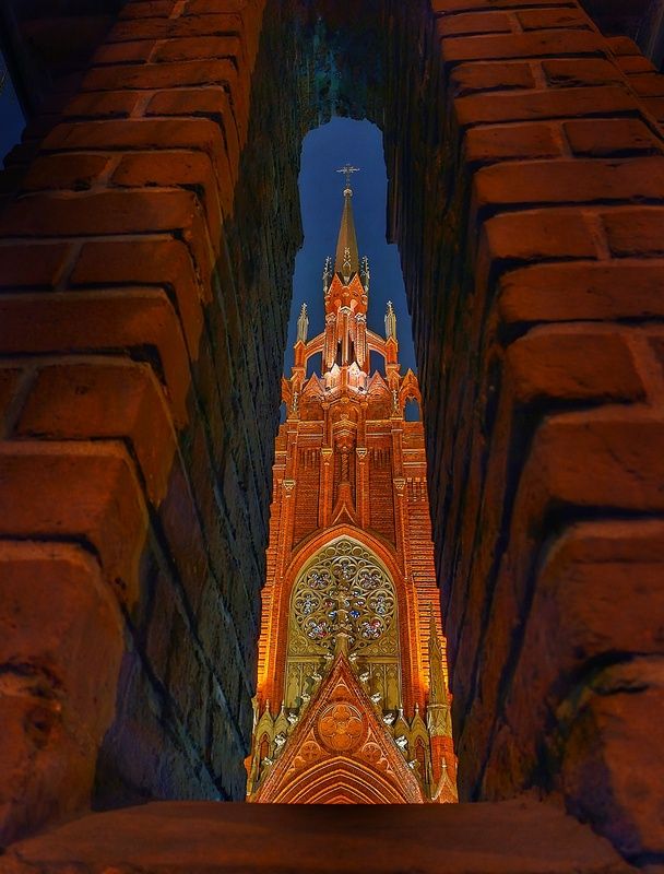 Архитектура, Кафедральный собор, мобильная фотография  photo preview