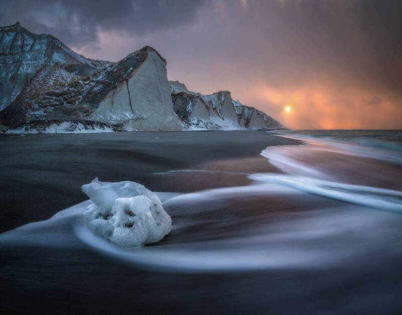 курилы Пейзажи зимнего Итурупа.photo preview