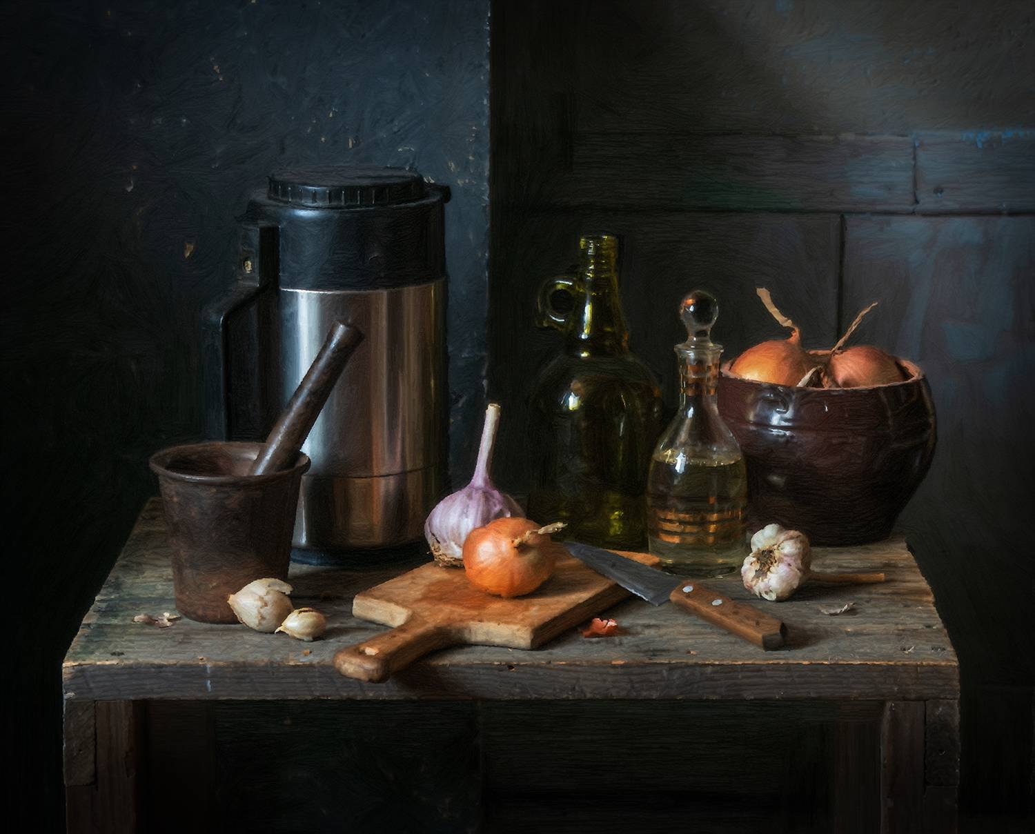 Неприбранный стол... Автор: Александр Швачко , Александр Швачко