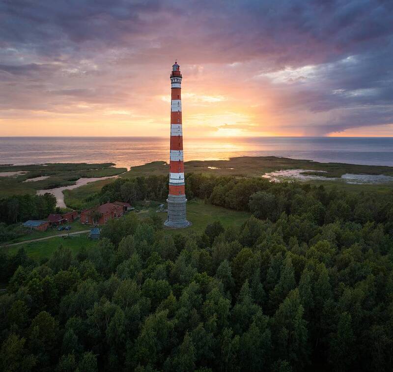 ленобласть, сторожно, стороженский маяк, ленинградская область, закат, lighthouse, sunset, ладога, ладожское озеро Ленинградская область. Стороженский маякphoto preview
