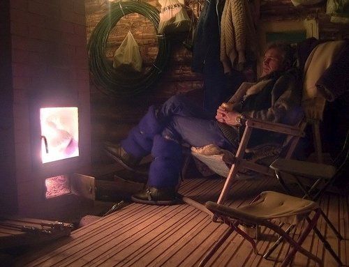 Новый год в бытовке