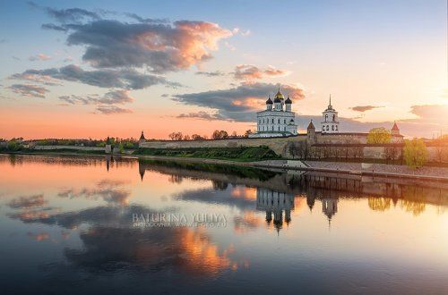 Утро во Пскове