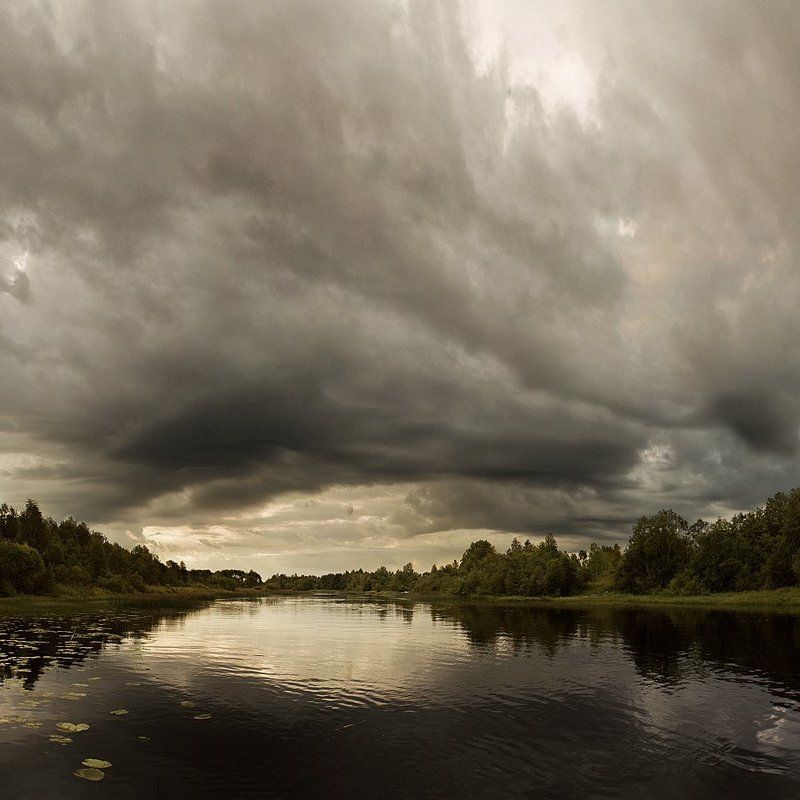 вологодчина,лето,небо,река,кема ***photo preview