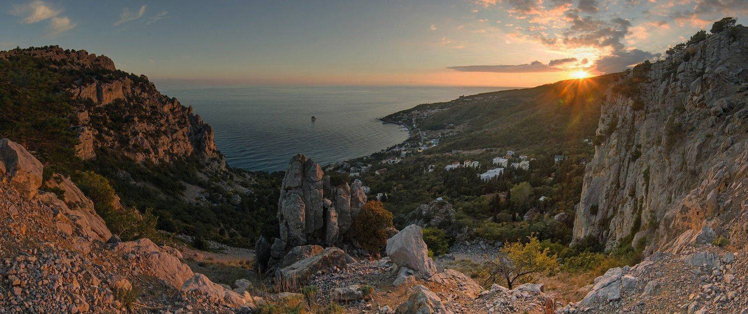 Закат в Кацивели. Автор: Алексей , Алексей