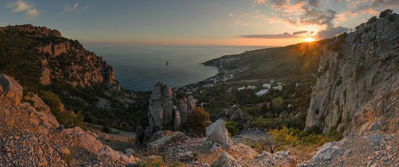 Закат в Кацивелиphoto preview