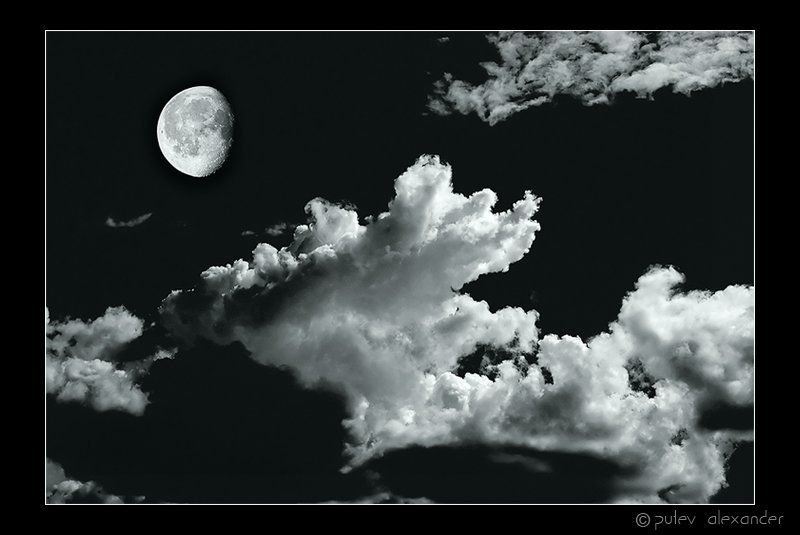 ночь,луна,бессонница Когда не спится в ночь глухую......photo preview