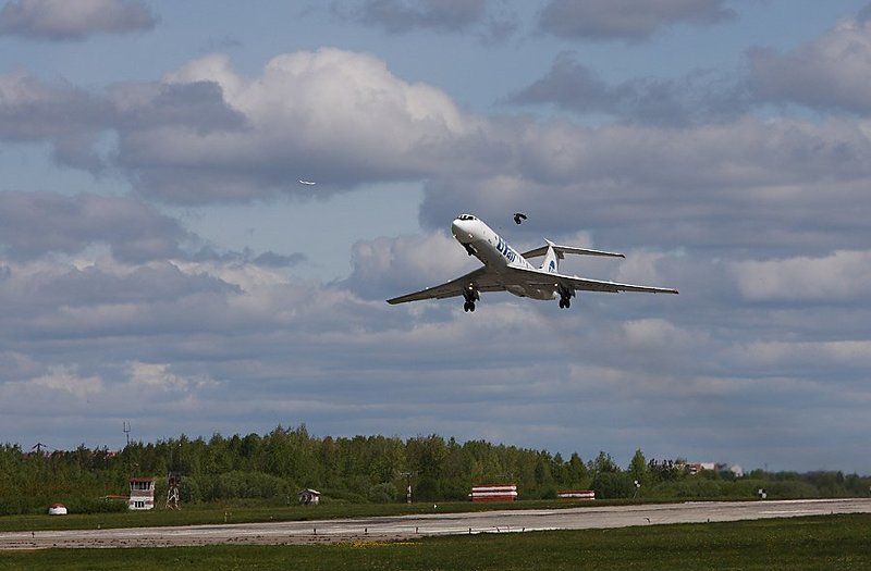 самолет птицы аэропорт Три птички...photo preview