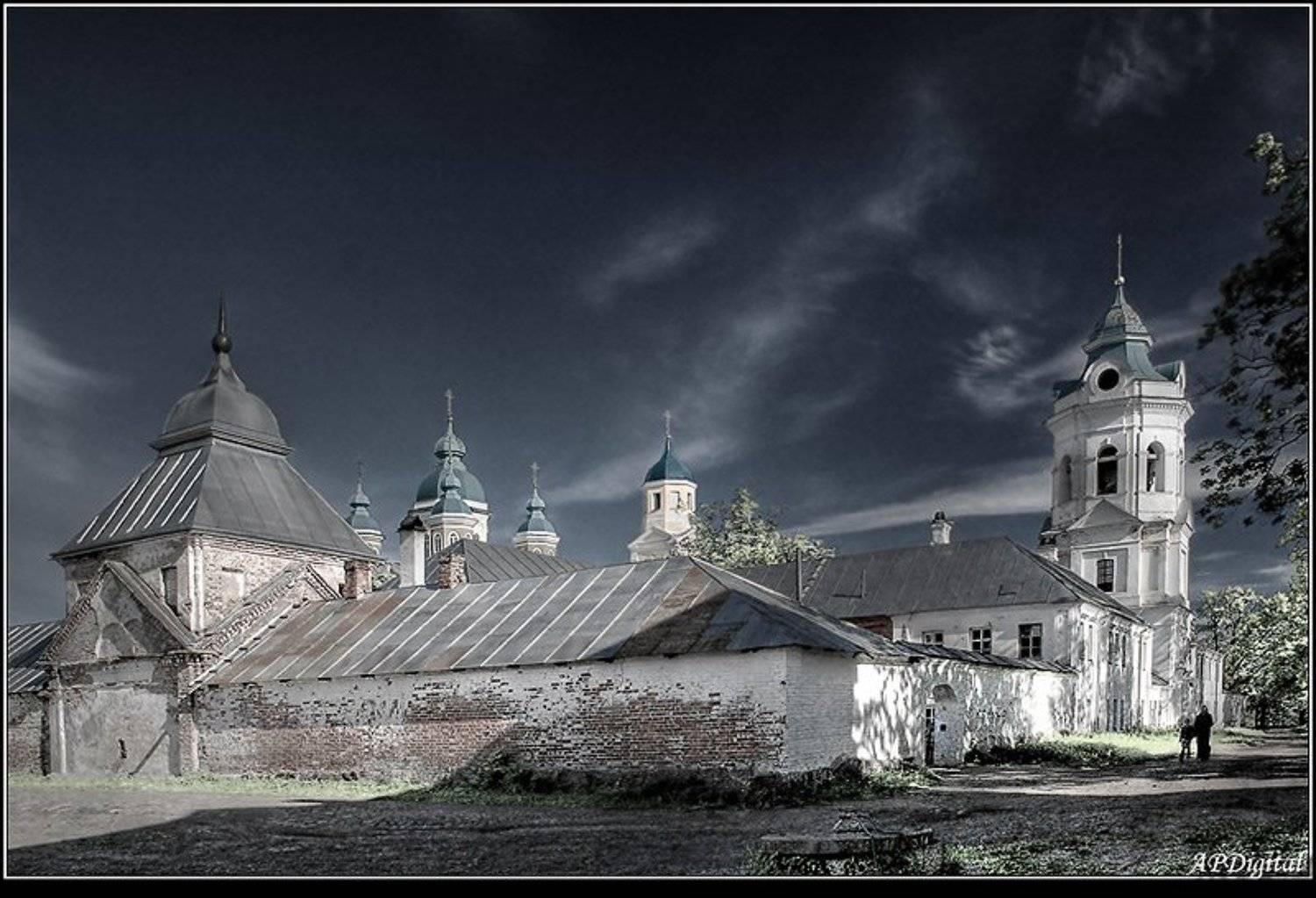 Вечер. Автор: A_Pol ладожское, озеро, остров, коневец, коневский, рождество-богородичный, монастырь, A_Pol